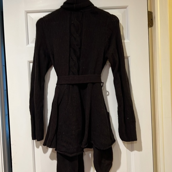 Sparrow open long cardigan sweater - Picture 6 of 7